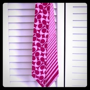 Authentic COACH signature silk scarf